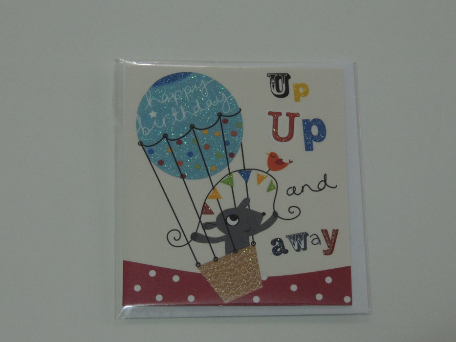 Happy Birthday, Up Up and away! Card