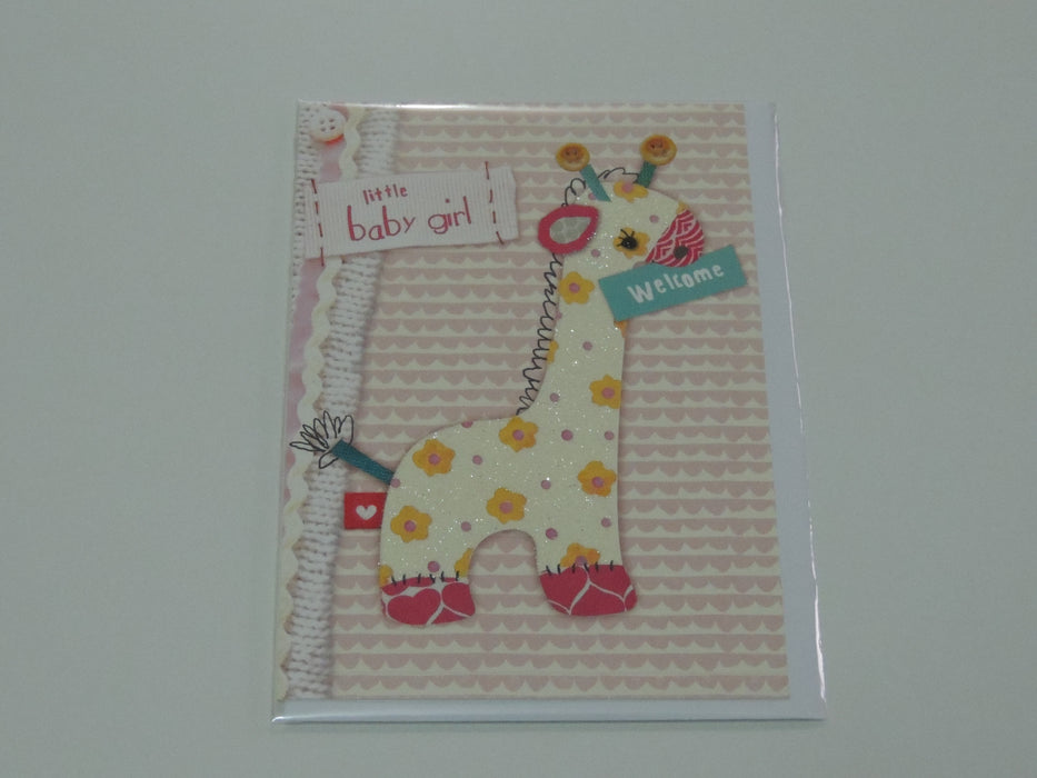 Welcome Little Baby Girl/Boy Card