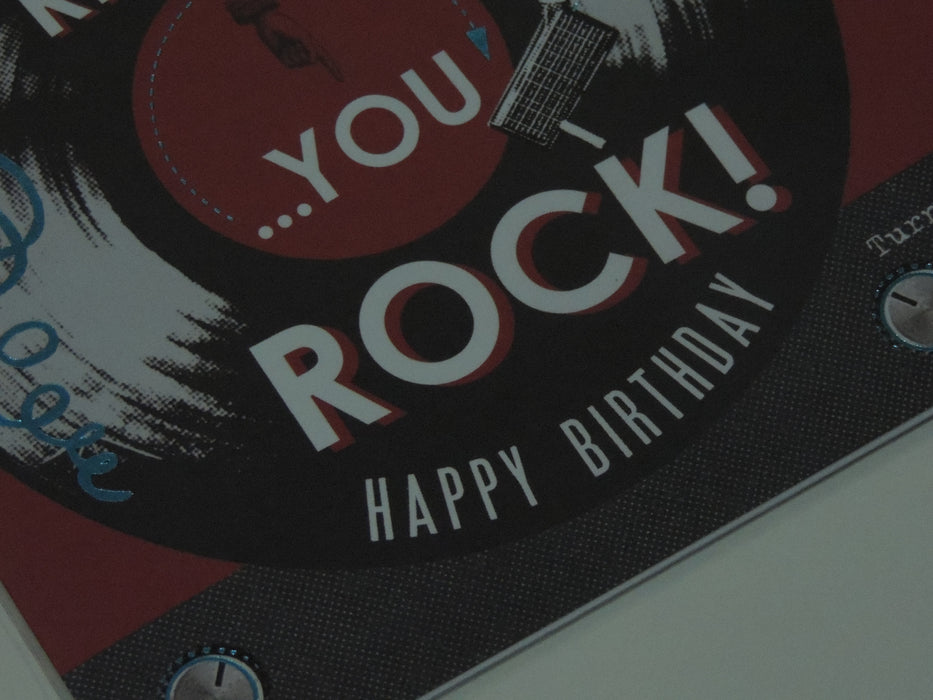 Just for the record.. you ROCK! Happy Birthday