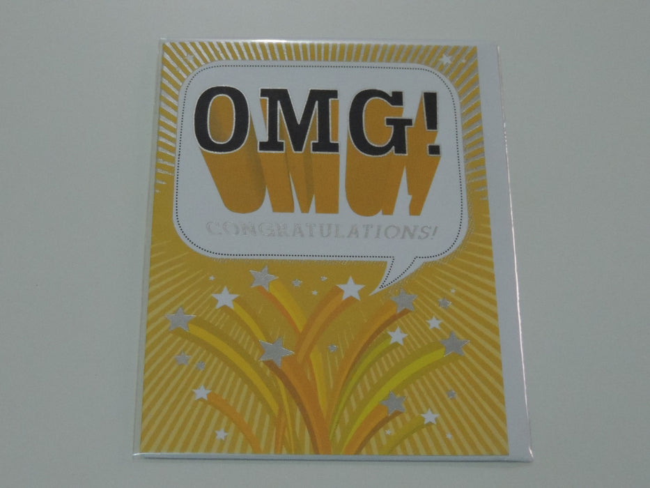 OMG! Congratulations!