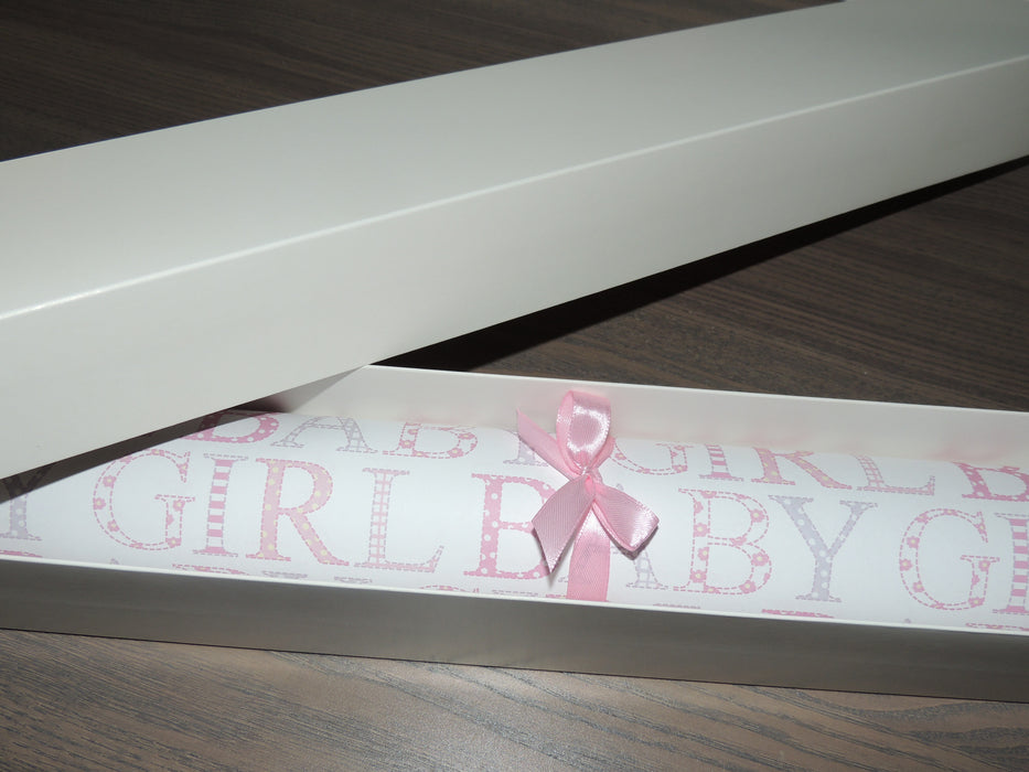 Baby Girl Wrapping Paper (Set of 3 sheets)