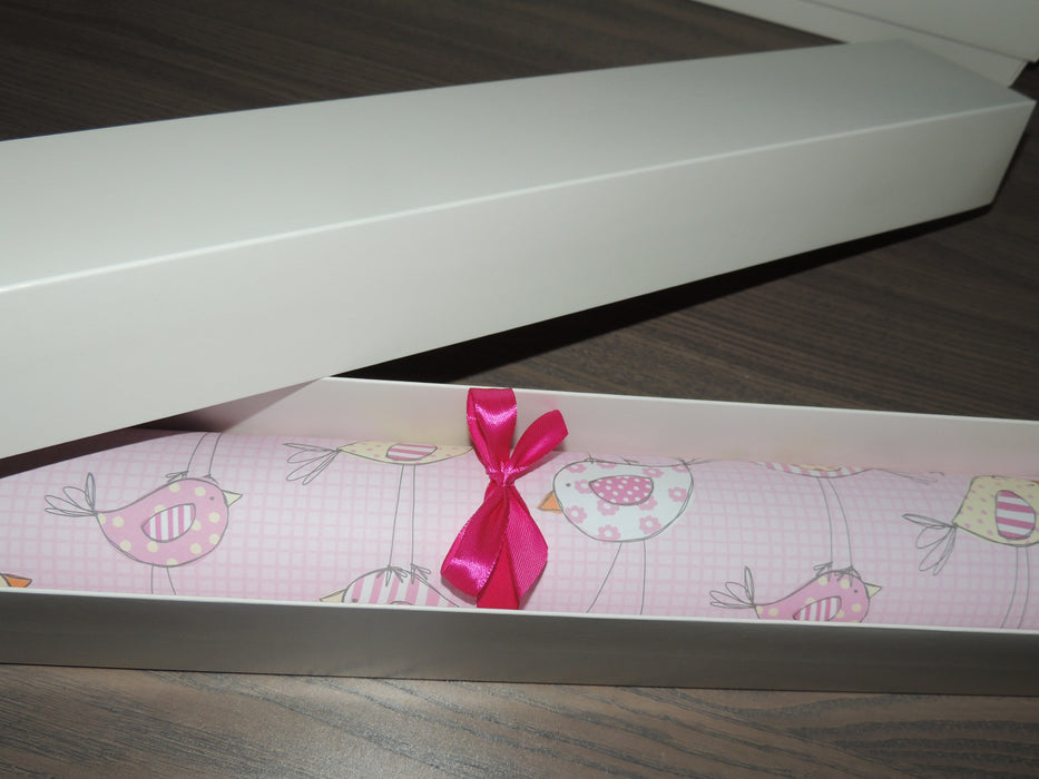 Pink Birdy Wrapping Paper (Set of 3 sheets)