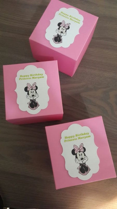 Minnie Favor Boxes (Min. 25 pcs)