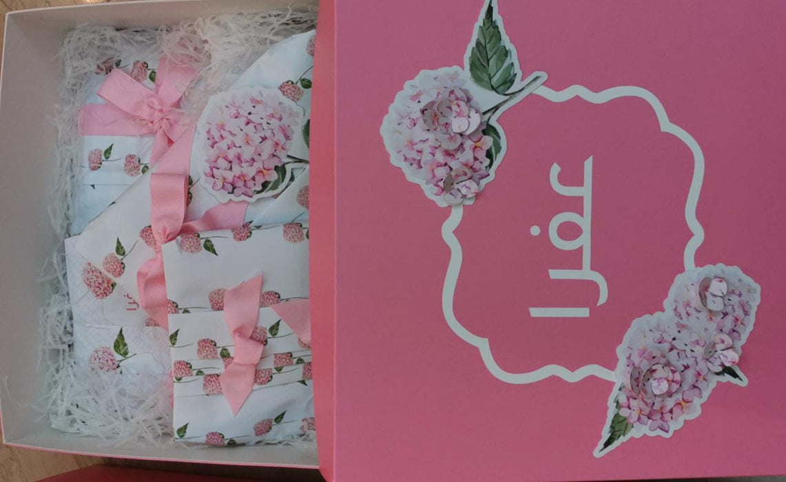 Hydrangea Customized Gift Box