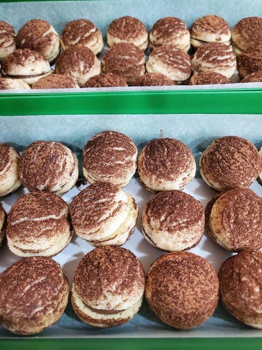 Coco dusted with chocolate filling Biscuits - Regular Size (0.5 kg/box)