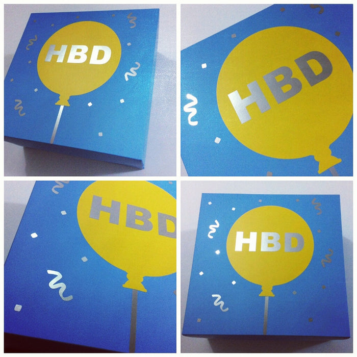 HBD {Happy Birthday} GIFT BOX