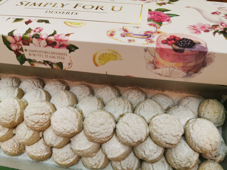 Pistachio with Almonds Biscuits - Regular Size (0.5 kg/box)