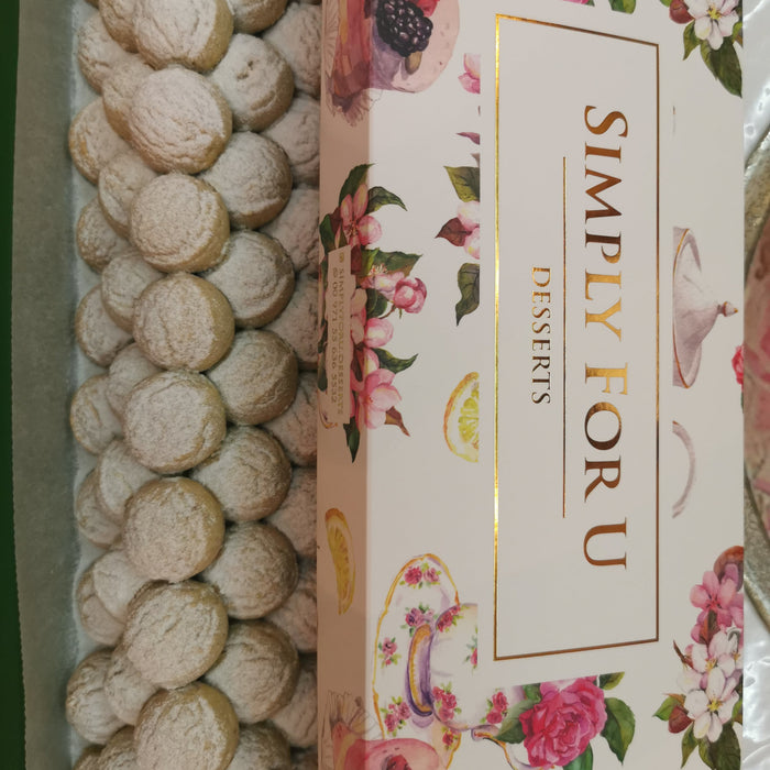 Pistachio with Almonds Biscuits - Regular Size (0.5 kg/box)