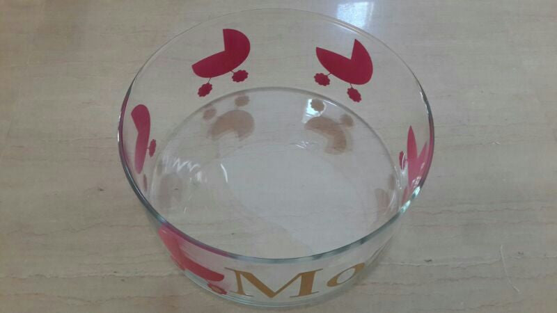 Baby Pram Personalized Glass Vase