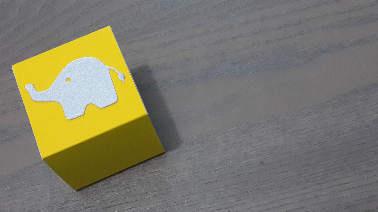 Small Elephant Favor Boxes (Min. 30 pcs)