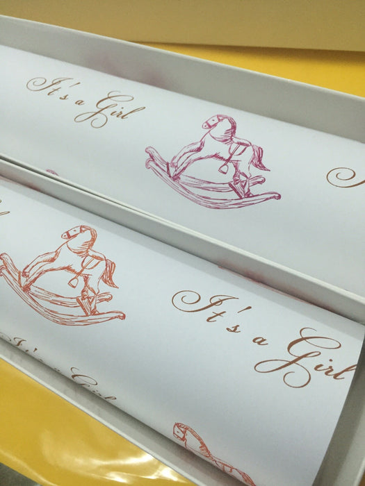 Rocking Horse Gift Wrapping Paper ورق تغليف