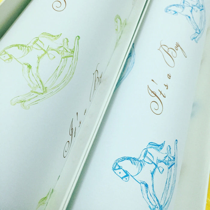 Rocking Horse Gift Wrapping Paper ورق تغليف